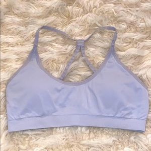 Blue Fabletics Sports Bra